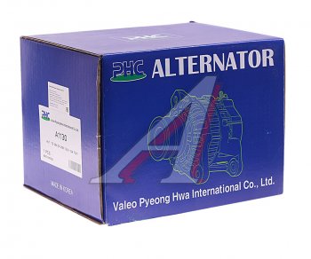 11 999 р. Генератор VALEO PHC (2.7 / 110A, 13.5V) Hyundai Sonata NF дорестайлинг (2004-2008)  с доставкой в г. Воронеж. Увеличить фотографию 3