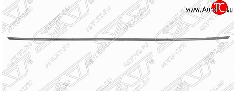 3 599 р. Молдинг заднего бампера SAT (хром)  Hyundai Sonata  DN8 (2019-2022)  с доставкой в г. Воронеж