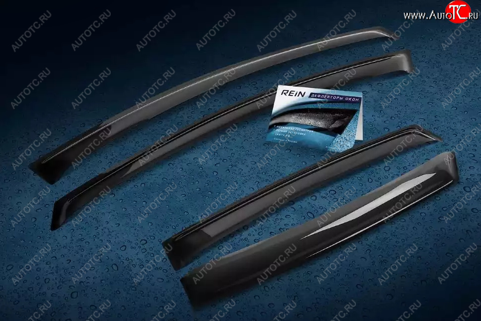 2 099 р. Дефлектор окон REIN Hyundai Sonata DN8 (2019-2022)  с доставкой в г. Воронеж
