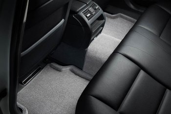 7 649 р. Коврики в салон SEINTEX 3D ВОРС (комплект) Hyundai Sonata DN8 (2019-2022) (Цвет: серый)  с доставкой в г. Воронеж. Увеличить фотографию 3