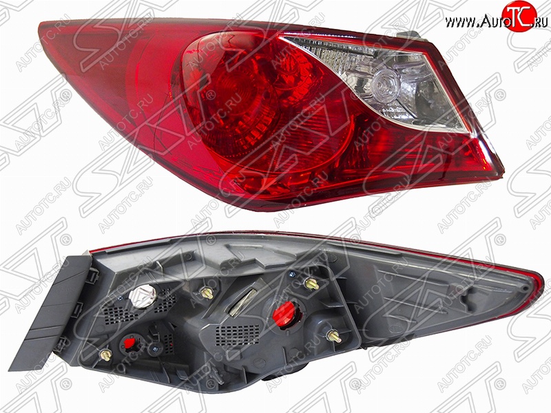2 769 р. Левый фонарь SAT Hyundai Sonata YF (2009-2014)  с доставкой в г. Воронеж