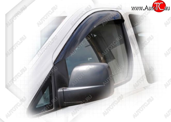 2 079 р. Дефлектора окон CA-Plastiс Hyundai Starex/Grand Starex/H1 TQ рестайлинг (2014-2018) (Classic полупрозрачный)  с доставкой в г. Воронеж