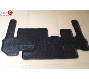 Коврики салона Aileron (3-ий ряд) Hyundai Starex/Grand Starex/H1 TQ рестайлинг (2014-2018)