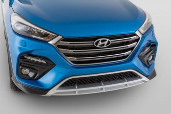 18 199 р. Передний бампер YT Hyundai Tucson TL дорестайлинг (2015-2018) (Неокрашенный)  с доставкой в г. Воронеж. Увеличить фотографию 5