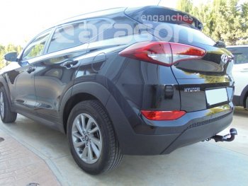 48 999 р. Фаркоп Aragon (съемный шар тип S - горизонтальный выдвижной шар)  Hyundai Tucson  TL (2015-2018), KIA Sportage  4 QL (2016-2018)  с доставкой в г. Воронеж. Увеличить фотографию 2