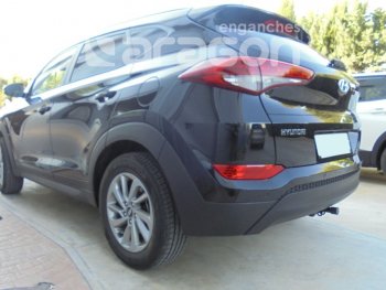 48 999 р. Фаркоп Aragon (съемный шар тип S - горизонтальный выдвижной шар)  Hyundai Tucson  TL (2015-2018), KIA Sportage  4 QL (2016-2018)  с доставкой в г. Воронеж. Увеличить фотографию 4