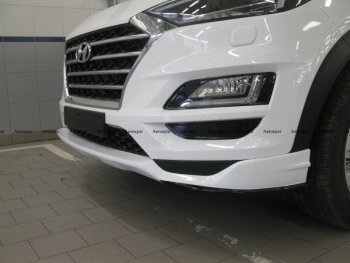 6 799 р. Юбка переднего бампера АВТОКРАТ Hyundai Tucson TL рестайлинг (2018-2021) (Неокрашенная)  с доставкой в г. Воронеж. Увеличить фотографию 2