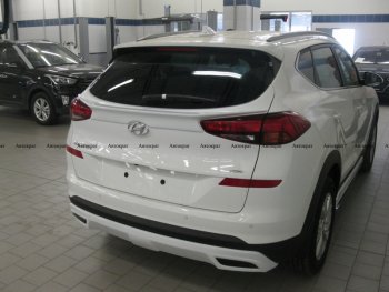 6 799 р. Юбка заднего бампера АВТОКРАТ  Hyundai Tucson  TL (2018-2021) рестайлинг (Неокрашенная)  с доставкой в г. Воронеж. Увеличить фотографию 3