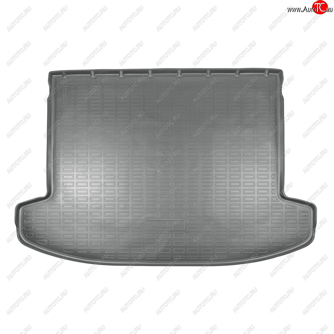 2 199 р. Коврик багажника Unidec (евро короткая база)  Hyundai Tucson  NX4 (2020-2022) (Серый)  с доставкой в г. Воронеж