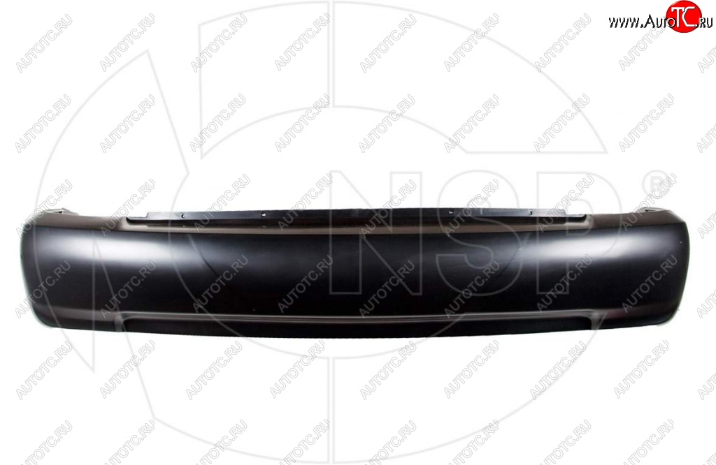 2 379 р. Задний бампер NSP Hyundai Accent 2 LC седан дорестайлинг (ТагАЗ) (1999-2012) (Неокрашенный)  с доставкой в г. Воронеж