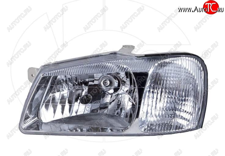 4 099 р. Левая фара передняя NSP (под электрокорректор) Hyundai Accent 2 LC седан дорестайлинг (ТагАЗ) (1999-2012)  с доставкой в г. Воронеж
