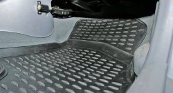 2 349 р. Коврики в салон Element 4 шт. (полиуретан) Hyundai Accent седан ТагАЗ (2001-2012)  с доставкой в г. Воронеж. Увеличить фотографию 3