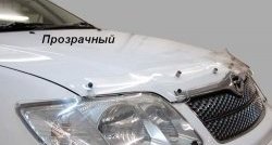 1 999 р. Дефлектор капота CA-Plastic Hyundai Elantra AD дорестайлинг (2016-2019) (Classic черный, Без надписи)  с доставкой в г. Воронеж. Увеличить фотографию 3