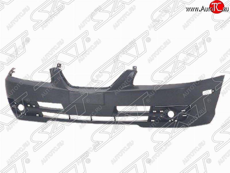 3 599 р. Передний бампер SAT  Hyundai Elantra  XD2 (2003-2010) рестайлинг седан (Неокрашенный)  с доставкой в г. Воронеж
