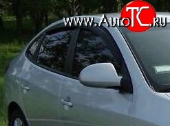 999 р. Комплект дефлекторов окон (ветровиков) 4 шт. (седан) Russtal Hyundai Elantra HD (2006-2011)  с доставкой в г. Воронеж