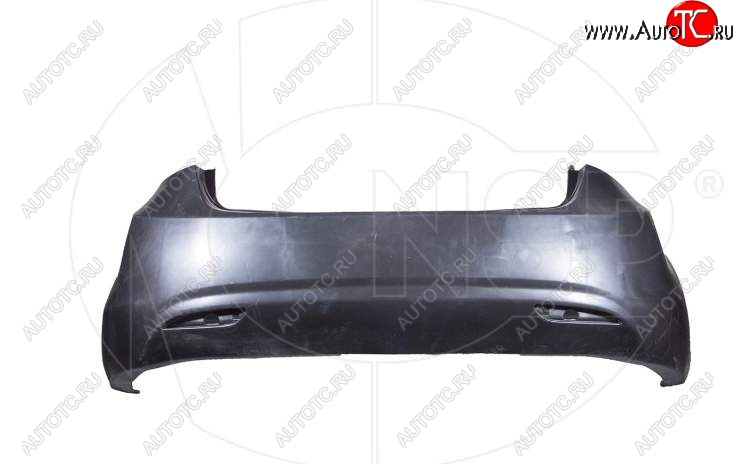 2 599 р. Бампер задний NSP Hyundai Elantra MD дорестайлинг (2010-2013) (Неокрашенный)  с доставкой в г. Воронеж
