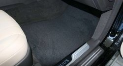 4 699 р. Коврики в салон Element 4 шт. (текстиль) Hyundai Equus (2009-2016)  с доставкой в г. Воронеж. Увеличить фотографию 3