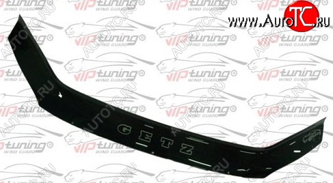999 р. Дефлектор капота Russtal Hyundai Getz TB хэтчбэк 5 дв. дорестайлинг (2002-2005)  с доставкой в г. Воронеж