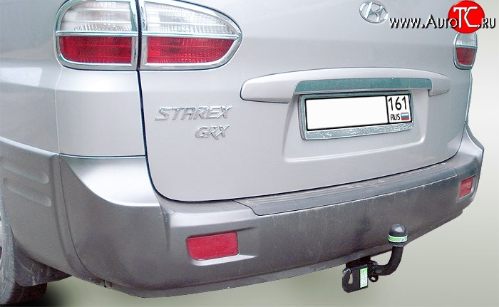 7 999 р. Фаркоп (2WD) Лидер Плюс Hyundai Starex/H1 A1 дорестайлинг (1997-2004) (Без электропакета)  с доставкой в г. Воронеж