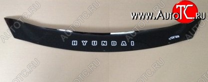 999 р. Дефлектор капота Russtal (короткий) Hyundai I40 1 VF рестайлинг седан (2015-2019)  с доставкой в г. Воронеж