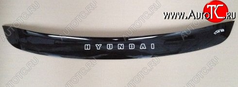 999 р. Дефлектор капота Russtal (короткий) Hyundai IX55 EN (2006-2013)  с доставкой в г. Воронеж