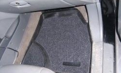 3 699 р. Комплект ковриков в салон Aileron 4 шт. (полиуретан, покрытие Soft)  Hyundai Santa Fe  SM (2000-2012)  с доставкой в г. Воронеж. Увеличить фотографию 4