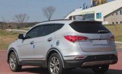 5 349 р. Комплект дефлекторов окон СТ Hyundai Santa Fe DM дорестайлинг (2012-2016)  с доставкой в г. Воронеж. Увеличить фотографию 2