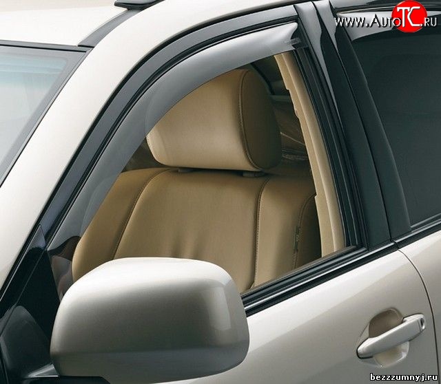 611 р. Дефлекторы окон (ветровики) Novline 4 шт Hyundai Santa Fe DM дорестайлинг (2012-2016)  с доставкой в г. Воронеж