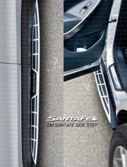 15 449 р. Пороги OEM Style Hyundai Santa Fe DM дорестайлинг (2012-2016)  с доставкой в г. Воронеж. Увеличить фотографию 2