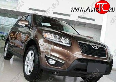 13 299 р. Дневные ходовые огни СТ Hyundai Santa Fe CM дорестайлинг (2006-2009)  с доставкой в г. Воронеж