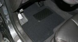 5 799 р. Коврики в салон Element 4 шт. (текстиль) Hyundai Santa Fe CM рестайлинг (2009-2012)  с доставкой в г. Воронеж. Увеличить фотографию 4