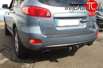 8 729 р. Фаркоп NovLine Hyundai Santa Fe CM рестайлинг (2009-2012)  с доставкой в г. Воронеж