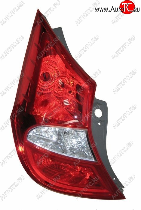 4 699 р. Левый фонарь SAT Hyundai Solaris RBr хэтчбэк дорестайлинг (2010-2014)  с доставкой в г. Воронеж
