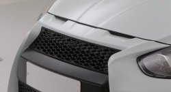 13 499 р. Передний бампер Lexus Style Hyundai Solaris RBr хэтчбэк дорестайлинг (2010-2014) (Неокрашенный)  с доставкой в г. Воронеж. Увеличить фотографию 4