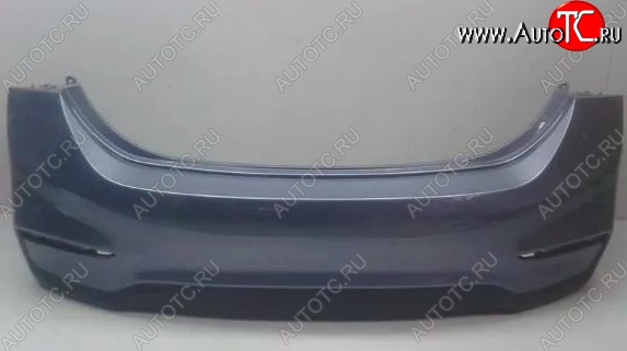 18 399 р. Задний бампер Стандартный Hyundai Solaris HCR седан дорестайлинг (2017-2020) (Неокрашенный)  с доставкой в г. Воронеж