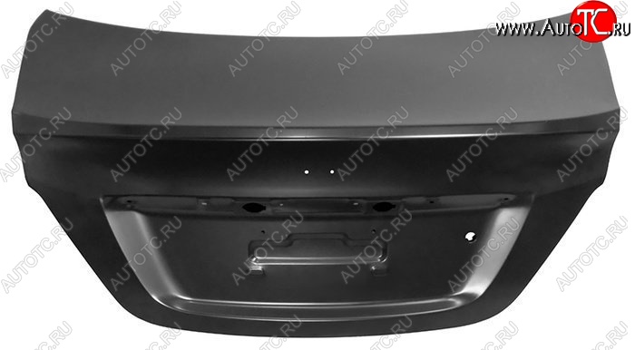 12 649 р. Крышка багажника SAT Hyundai Solaris RBr седан дорестайлинг (2010-2014) (Неокрашенная)  с доставкой в г. Воронеж