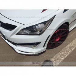 1 499 р. Реснички на фары Zeus Hyundai Solaris RBr седан дорестайлинг (2010-2014) (Неокрашенные)  с доставкой в г. Воронеж. Увеличить фотографию 2