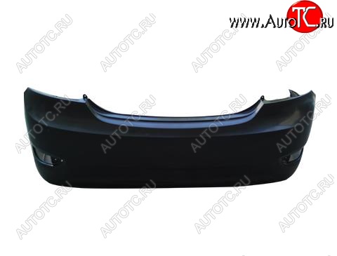 1 999 р. Бампер задний SPARD Hyundai Solaris RBr седан дорестайлинг (2010-2014) (Неокрашенный)  с доставкой в г. Воронеж
