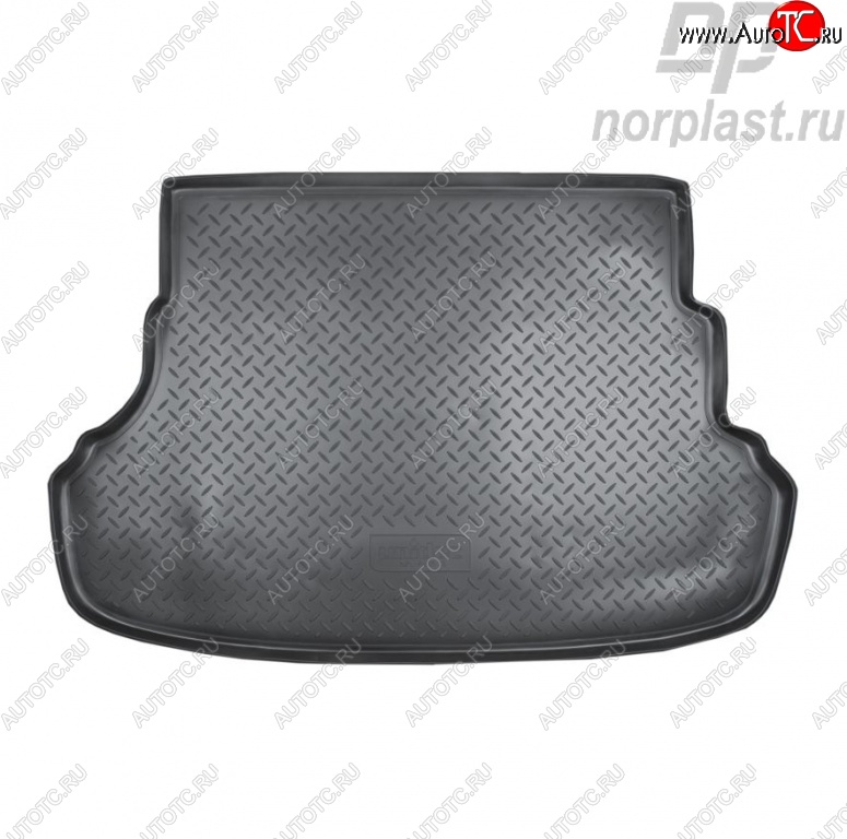 1 799 р. Коврик в багажник Norplast Unidec  Hyundai Solaris  RBr (2010-2017) седан дорестайлинг, седан рестайлинг (Цвет: черный)  с доставкой в г. Воронеж