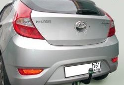 60 999 р. Фаркоп Лидер Плюс  Hyundai Solaris  RBr (2010-2017) седан дорестайлинг, седан рестайлинг (Без электропакета)  с доставкой в г. Воронеж. Увеличить фотографию 2