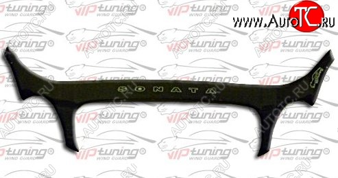 999 р. Дефлектор капота (ТАГАЗ) Russtal Hyundai Sonata EF рестайлинг ТагАЗ (2001-2013)  с доставкой в г. Воронеж