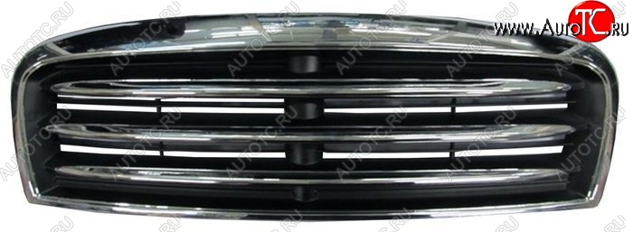 4 289 р. Решётка радиатора SAT  Hyundai Sonata  EF (2001-2013) рестайлинг ТагАЗ (Неокрашенная)  с доставкой в г. Воронеж