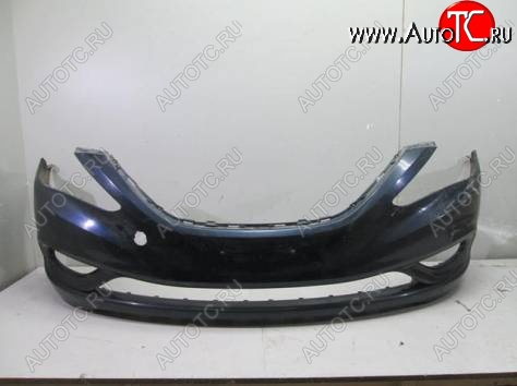 2 399 р. Бампер передний HYUNDAI Sonata 2009-2014 Hyundai Sonata YF (2009-2014) (Неокрашенный)  с доставкой в г. Воронеж