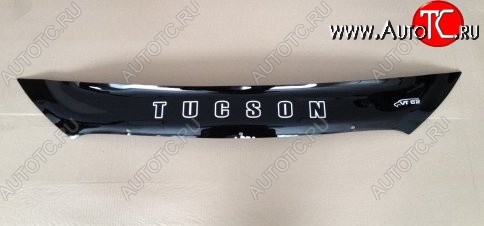 999 р. Дефлектор капота Russtal (короткий) Hyundai Tucson LM (2010-2017)  с доставкой в г. Воронеж