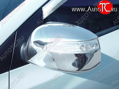 4 199 р. Накладки на зеркала СТ Hyundai Tucson LM (2010-2017) (Неокрашенные)  с доставкой в г. Воронеж