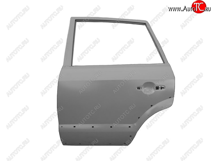 18 549 р. Дверь задняя SPARD (левая) Hyundai Tucson TL рестайлинг (2018-2021) (Неокрашенная)  с доставкой в г. Воронеж