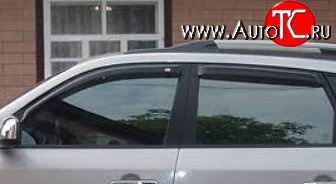 4 199 р. Комплект дефлекторов окон (ветровиков) 4 шт. Novline Hyundai Tucson JM (2004-2010)  с доставкой в г. Воронеж