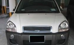 4 599 р. Решётка радиатора RoadRuns Hyundai Tucson JM (2004-2010) (Неокрашенная)  с доставкой в г. Воронеж. Увеличить фотографию 2
