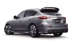 31 249 р. Комплект порогов Impul INFINITI EX35 J50 (2007-2013) (Неокрашенные)  с доставкой в г. Воронеж. Увеличить фотографию 6