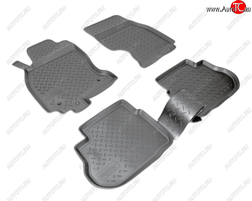 2 679 р. Комплект салонных ковриков Norplast Unidec  INFINITI FX35  S50 - FX50  S50 (Цвет: черный)  с доставкой в г. Воронеж